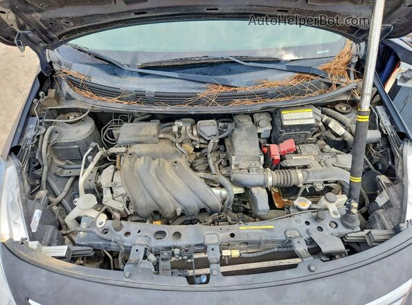 3N1CN7AP3GL838185 2016 NISSAN VERSA Синий Вид задней части салона