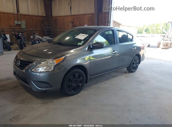3N1CN7AP4GL843783 2016 NISSAN VERSA Серый Передняя левая четверть