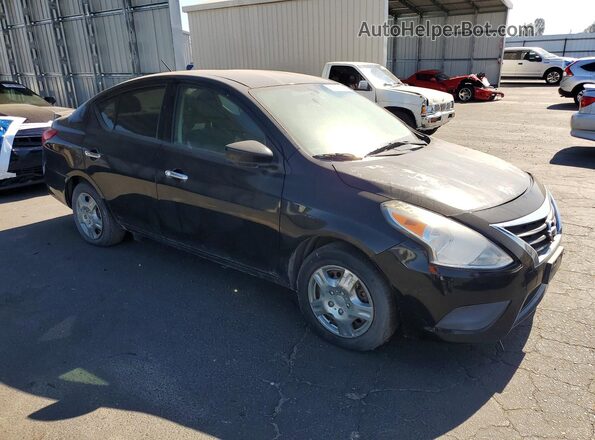 3N1CN7AP4GL851477 2016 NISSAN VERSA Черный Передняя правая четверть