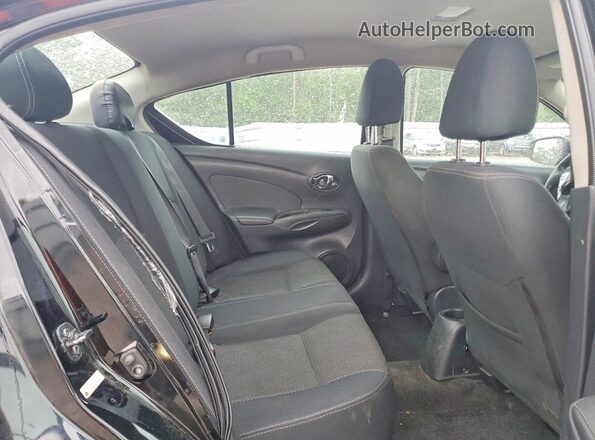 3N1CN7AP4GL891378 2016 NISSAN VERSA Black Widok tylnych siedzeń