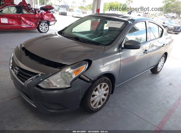 3N1CN7AP6GL839492 2016 NISSAN VERSA Серый Передняя левая четверть