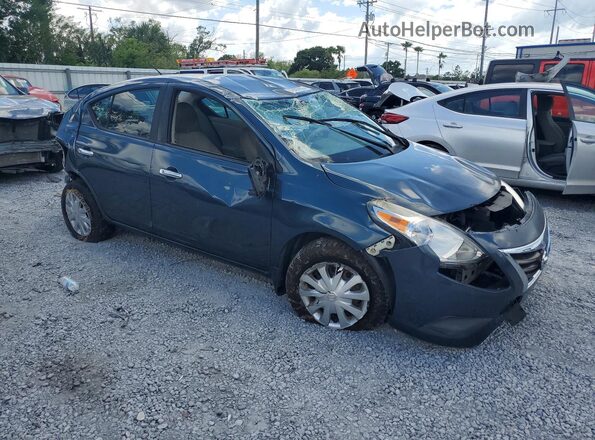 3N1CN7AP6GL847995 2016 NISSAN VERSA Синий Передняя правая четверть