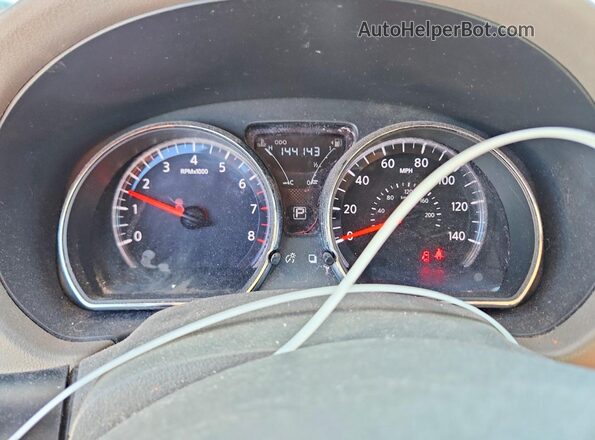 3N1CN7AP7GL802418 2016 NISSAN VERSA Синий Вид щитка приборов