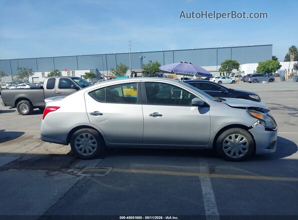 3N1CN7AP7GL839873 2016 NISSAN VERSA Серый Вид задней части салона