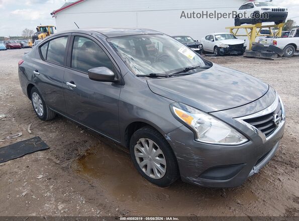 3N1CN7AP7GL899863 2016 NISSAN VERSA Серый Передняя правая четверть