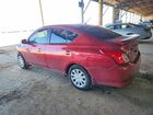 2018 Nissan Versa Sv Бордовый vin: 3N1CN7AP7JL876364