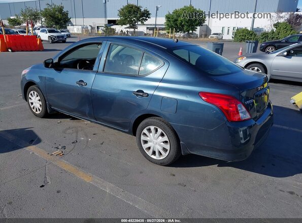 3N1CN7AP8GL846735 2016 NISSAN VERSA Бирюзовый Задняя левая четверть
