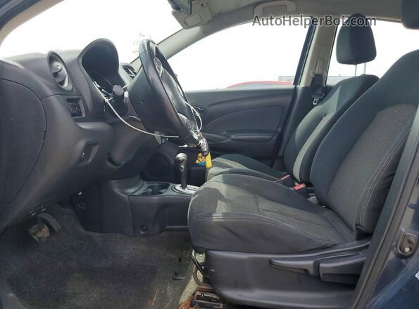 3N1CN7AP8GL887642 2016 NISSAN VERSA Синий Вид салона спереди