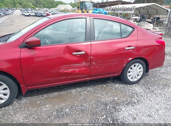 3N1CN7AP9GL865469 2016 NISSAN VERSA Красный Вид спереди