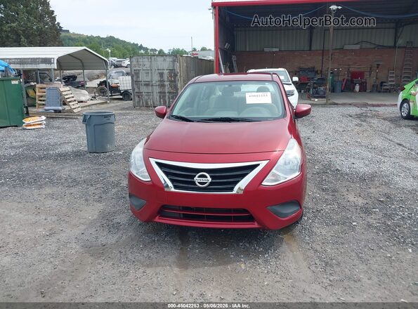 3N1CN7AP9GL865469 2016 NISSAN VERSA Красный Вид щитка приборов