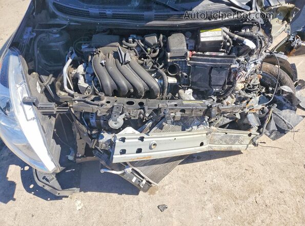 3N1CN7AP9HL865618 2017 NISSAN VERSA Синий Вид задней части салона