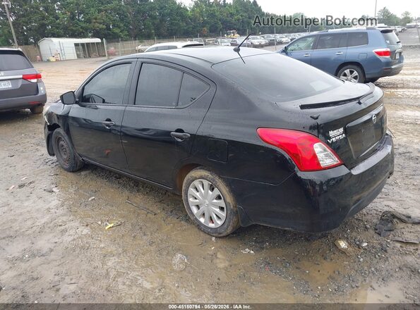 3N1CN7AP9HL898845 2017 NISSAN VERSA Черный Задняя левая четверть