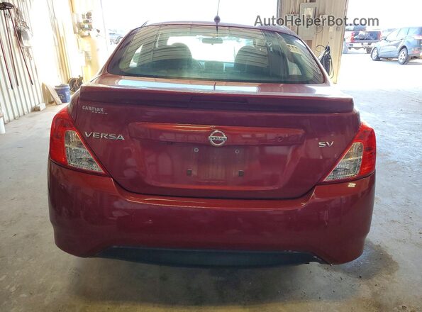 3N1CN7AP9KL842136 2019 NISSAN VERSA Красный Вид сзади