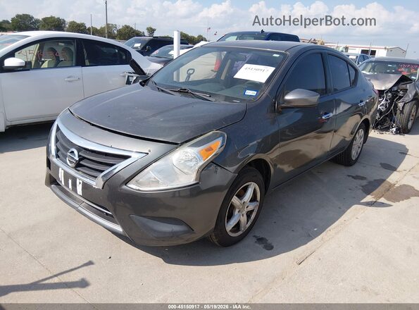 3N1CN7APXHL892214 2017 NISSAN VERSA Черный Передняя левая четверть