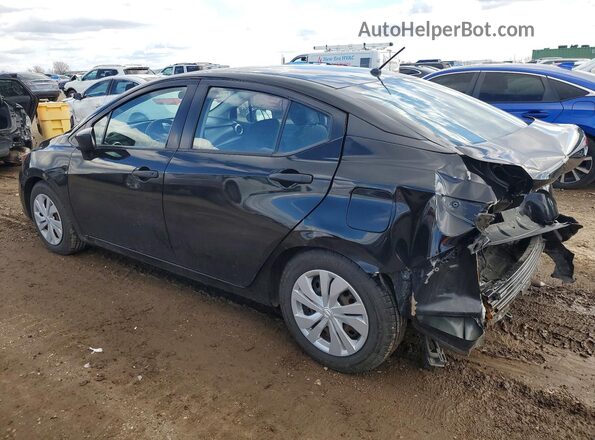 3N1CN8DV0LL804702 2020 NISSAN VERSA Черный Задняя левая четверть