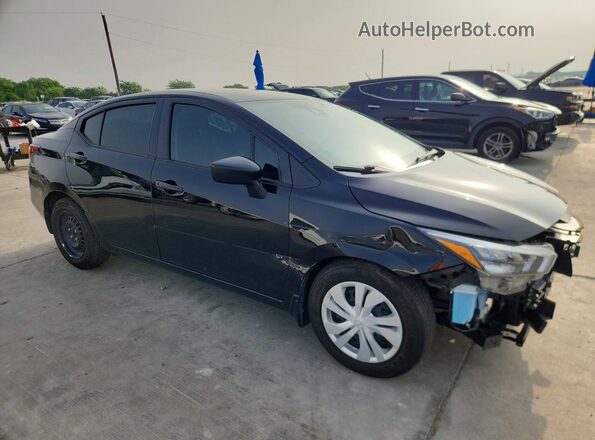 3N1CN8DV1SL869928 2025 NISSAN VERSA Черный Передняя правая четверть