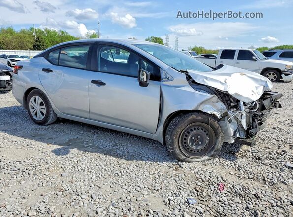 3N1CN8DV2LL901464 2020 NISSAN VERSA Серебряный Передняя правая четверть