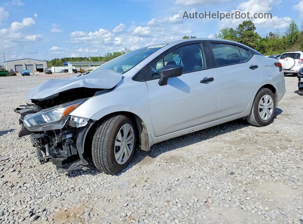 3N1CN8DV2LL901464 2020 NISSAN VERSA Серебряный Передняя левая четверть