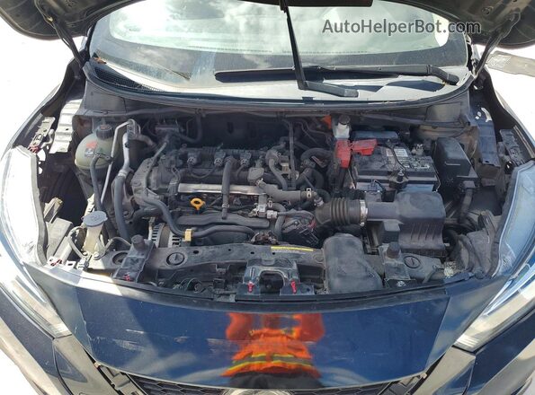 3N1CN8DV5LL837677 2020 NISSAN VERSA Black Widok wnętrza z tyłu