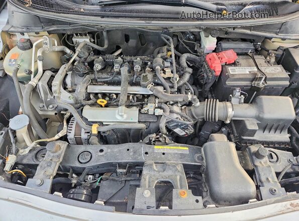 3N1CN8DV6LL903590 2020 NISSAN VERSA Серебряный Вид задней части салона