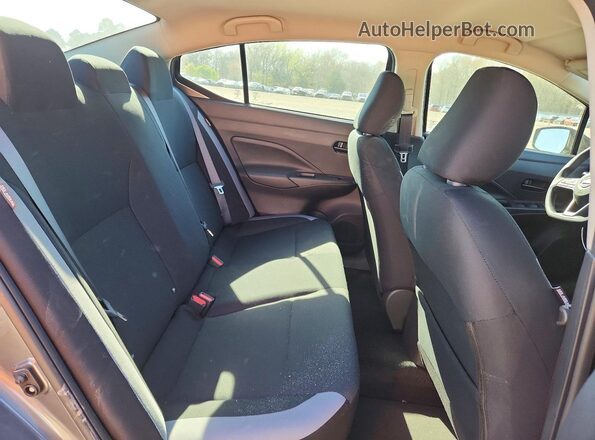 3N1CN8DV7SL881002 2025 NISSAN VERSA Черный Вид задних сидений