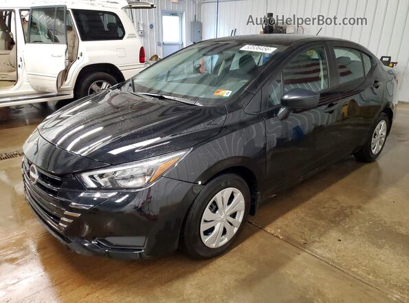 3N1CN8DV7SL896695 2025 NISSAN VERSA Черный Передняя левая четверть