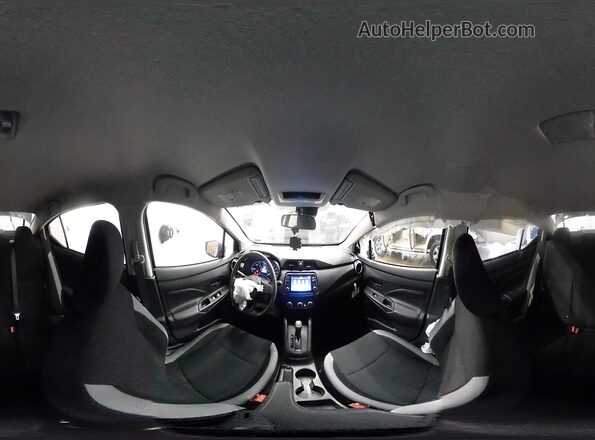 3N1CN8DV7SL896695 2025 NISSAN VERSA Черный Вид наклейки с VIN-кодом