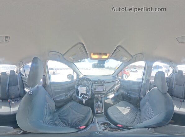 3N1CN8DV8LL873752 2020 NISSAN VERSA White Widok wnętrza 360 stopni