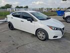 2021 Nissan Versa S Белый vin: 3N1CN8DV9ML906663