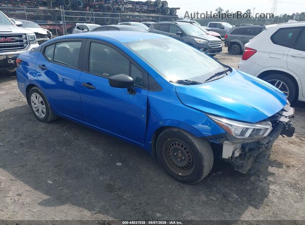 3N1CN8DVXLL802438 2020 NISSAN VERSA Blue Przód prawy