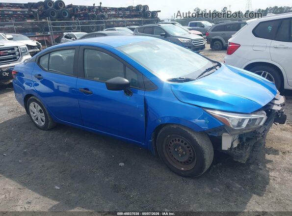 3N1CN8DVXLL802438 2020 NISSAN VERSA Blue Widok wnętrza z tyłu