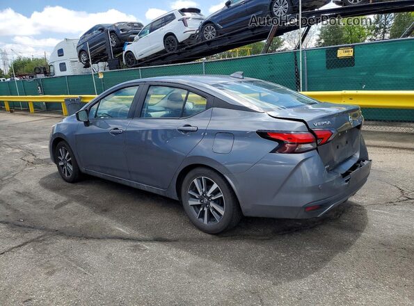 3N1CN8EV0ML874992 2021 NISSAN VERSA Gray უკანა მარცხენა