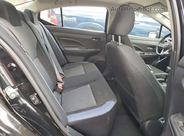 3N1CN8EV0SL843254 2025 NISSAN VERSA Black უკანა სავარძლების ხედი