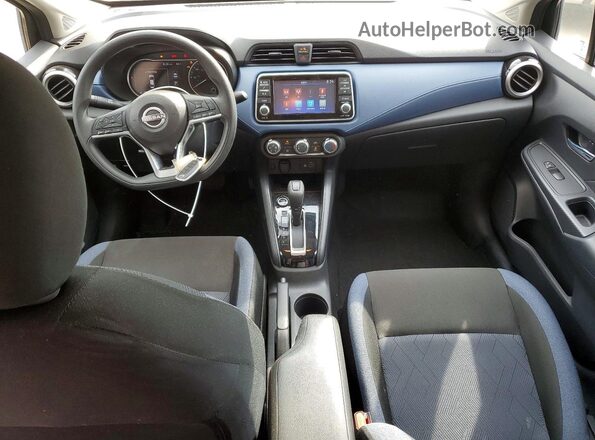 3N1CN8EV0SL843254 2025 NISSAN VERSA Black წინა პანელის ხედი