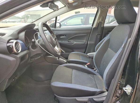 3N1CN8EV0SL843254 2025 NISSAN VERSA Black წინა სალონის ხედი
