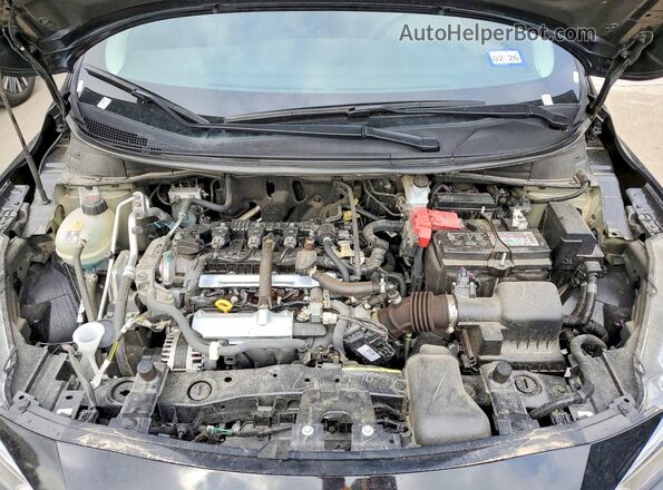 3N1CN8EV0SL843254 2025 NISSAN VERSA Black უკანა სალონის ხედი