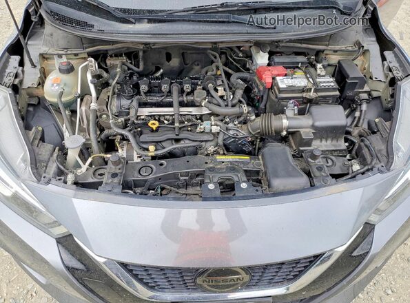 3N1CN8EV2LL809902 2020 NISSAN VERSA Серый Вид задней части салона