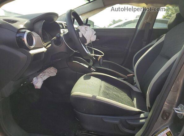 3N1CN8EV2ML895598 2021 NISSAN VERSA Gray Widok wnętrza z przodu
