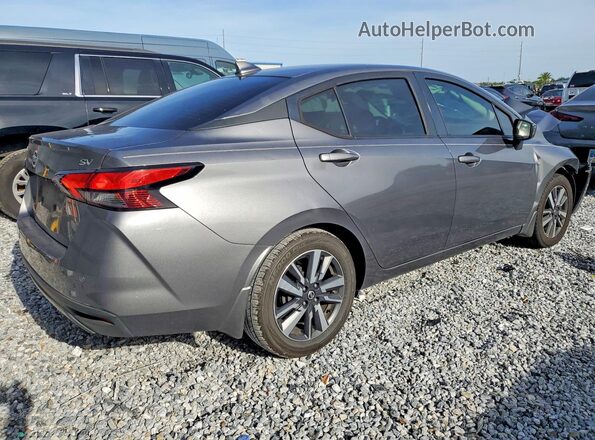 3N1CN8EV2ML895598 2021 NISSAN VERSA Gray Tył prawy