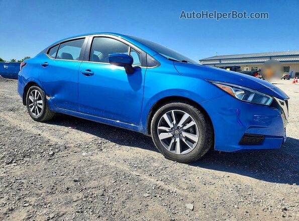 3N1CN8EV3LL820908 2020 NISSAN VERSA Blue წინა მარჯვენა