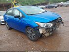 2021 Nissan Versa Sv Xtronic Cvt Blue vin: 3N1CN8EV3ML851495