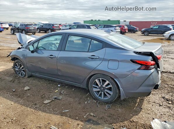 3N1CN8EV7ML895435 2021 NISSAN VERSA Серый Задняя левая четверть