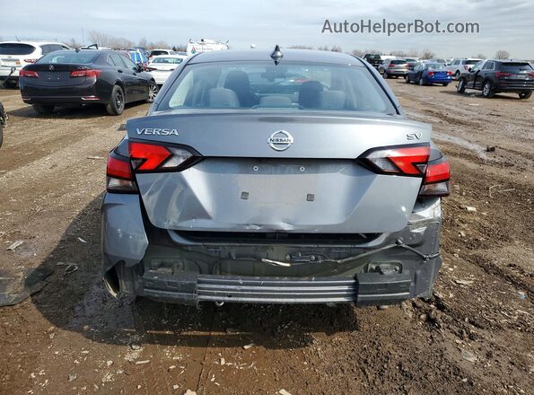 3N1CN8EV7ML895435 2021 NISSAN VERSA Серый Вид сзади