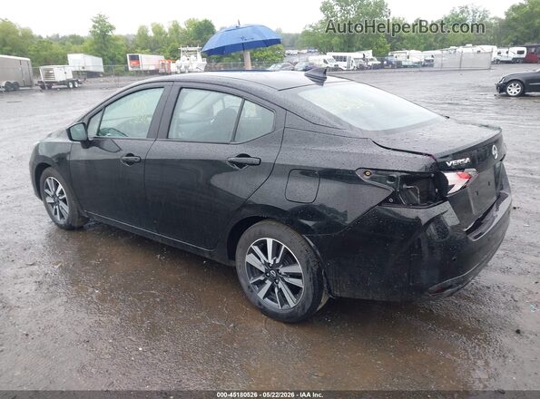 3N1CN8EV7SL866160 2025 NISSAN VERSA Черный Задняя левая четверть