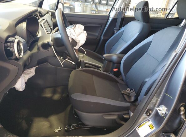3N1CN8EV7SL903188 2025 NISSAN VERSA Gray სალონის 360-გრადუსიანი ხედი