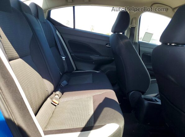 3N1CN8EV8ML818055 2021 NISSAN VERSA Синий Вид задних сидений