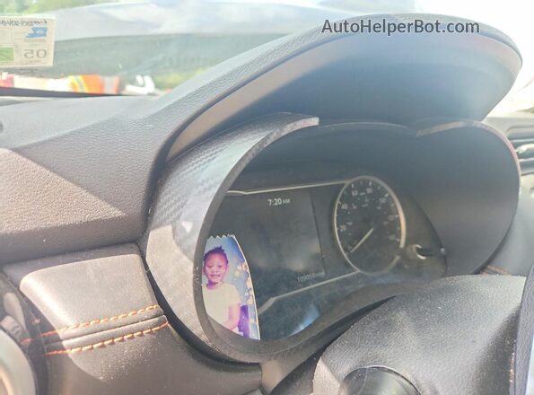 3N1CN8FV1ML897258 2021 NISSAN VERSA Серый Вид щитка приборов