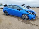 2020 Nissan Versa Sr Blue vin: 3N1CN8FV4LL849462