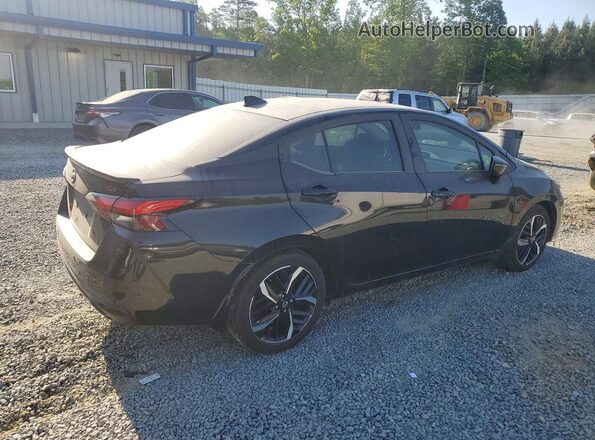 3N1CN8FV8SL879143 2025 NISSAN VERSA Черный Задняя правая четверть