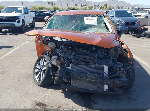 3N1CN8FV9LL913432 2020 NISSAN VERSA Оранжевый Вид задней части салона